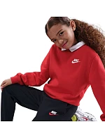 Dětské kalhoty Nike Sportswear Club Fleece černé FD3008 015 Dětské kalhoty Nike Sportswear Club Fleece černé FD3008 015