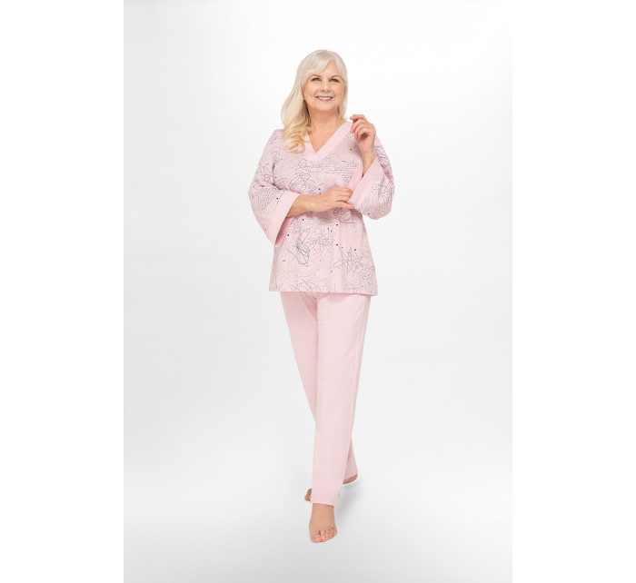 Dámské pyžamo Gloria II model 18549805 01 pudr růžová - MARTEL