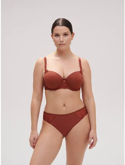 Podprsenka 131343 Andora hnědý kaštan 778 - Simone Péréle Podprsenka 131343 Andora hnědý kaštan 778 - Simone Péréle