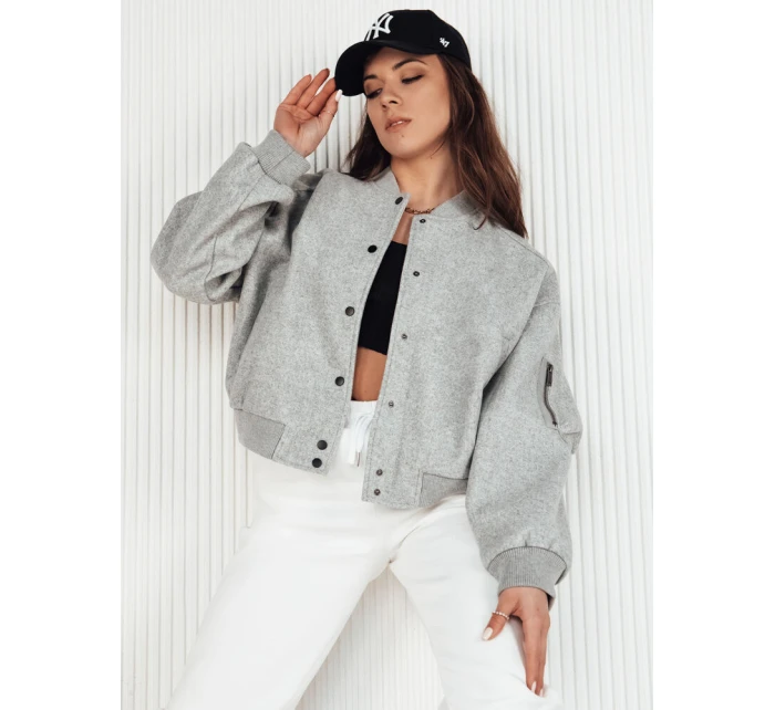 Dámská bunda šedá Dstreet model 21972847 - FashionStreet Dámská bunda šedá Dstreet model 21972847 - FashionStreet