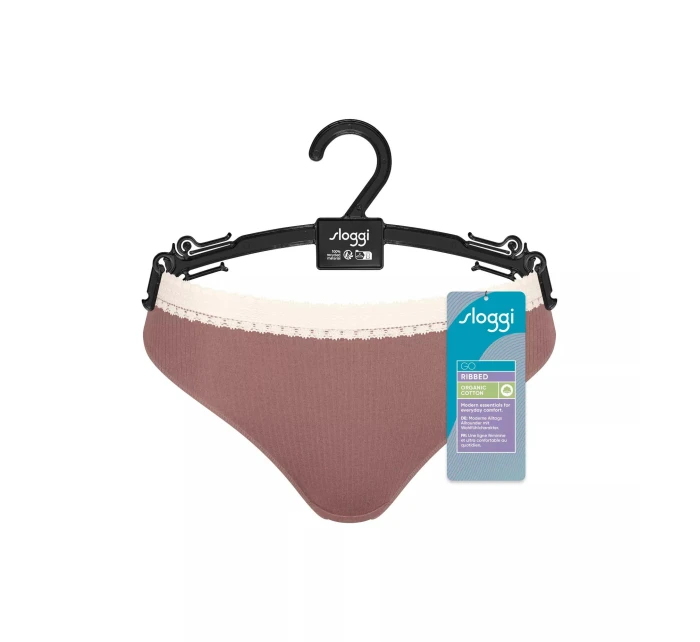 sloggi GO Ribbed R Tai C2P - BROWN - SLOGGI BROWN - SLOGGI sloggi GO Ribbed R Tai C2P - BROWN - SLOGGI BROWN - SLOGGI