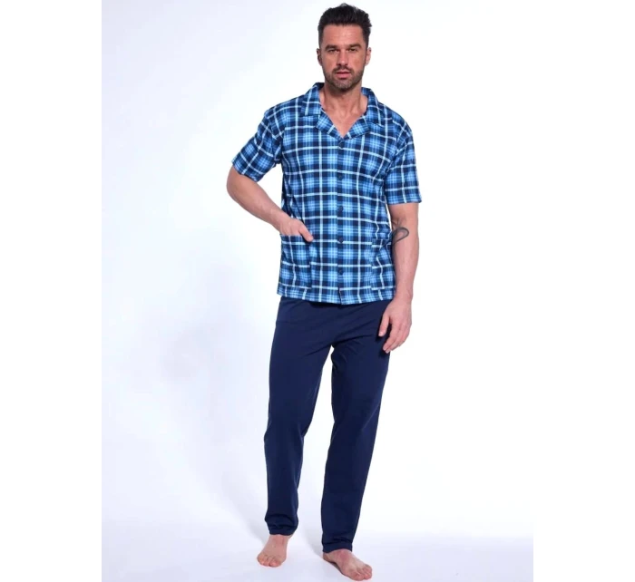 Pyžamo model 21214315 cr/r 3XL5XL pánské rozepínací - Cornette