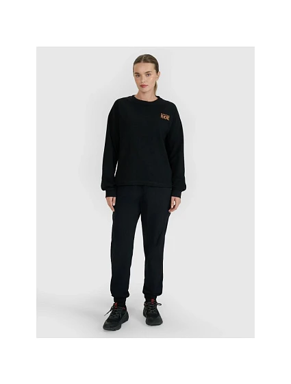 Dámské tričko oversize s potiskem a dlouhým rukávem model 21434571 - 4F