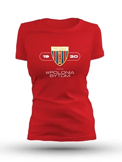 Tričko s krátkým rukávem Polonia Bytom Woman #1920