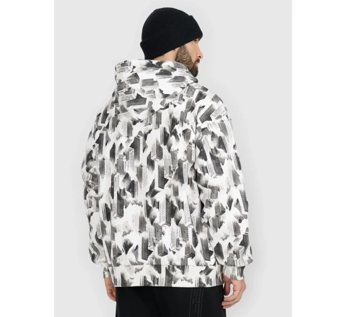 Pánská volná mikina s kapucí 4F 4FRAW25TSWSM2569-91A