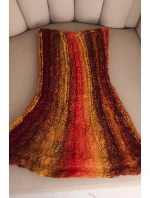 Komin dámský vlněný šál zimní  červený model 21860894 - K-Fashion