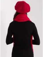 Czapka AT CZ model 21488736 bordowy - FPrice Czapka AT CZ model 21488736 bordowy - FPrice