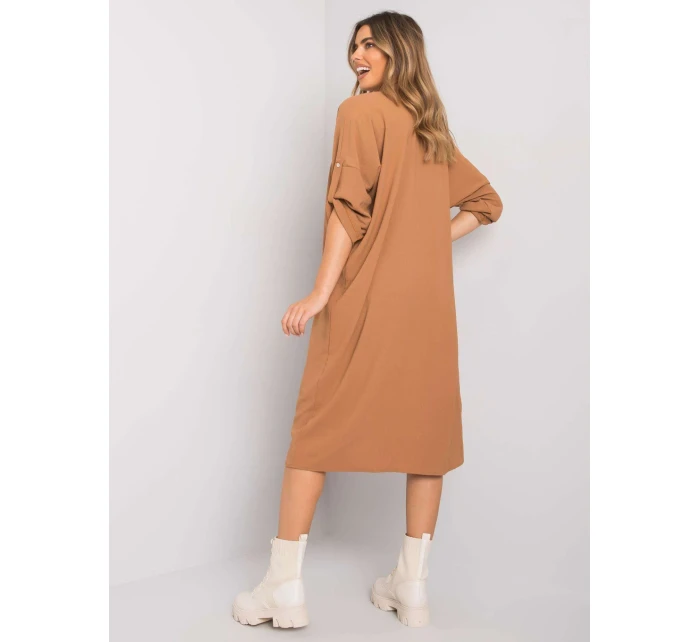 Šaty DHJ SK 20148.20 velbloudů