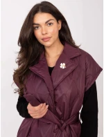 Kamizelka IT KZ model 21334702 bordowy - FPrice Kamizelka IT KZ model 21334702 bordowy - FPrice