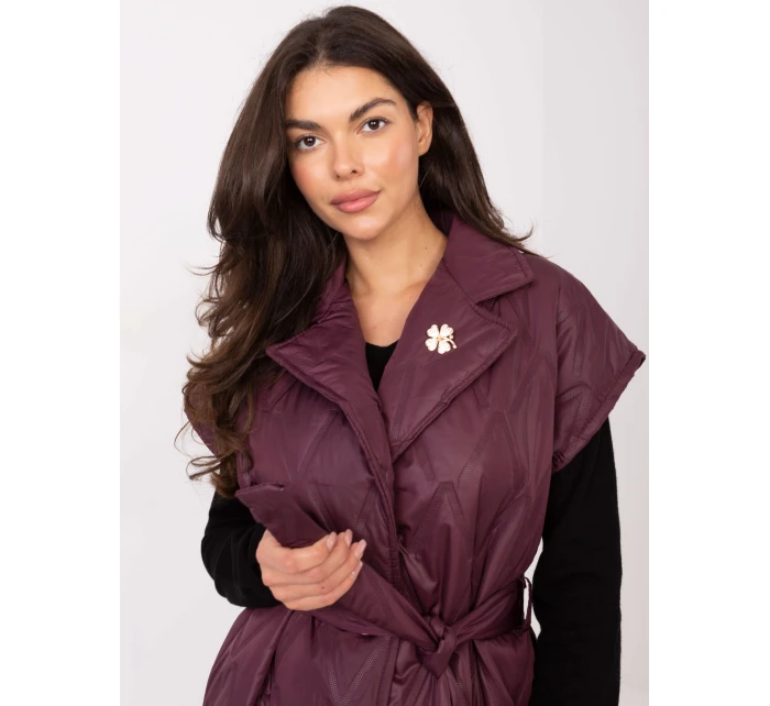 Kamizelka IT KZ model 21334702 bordowy - FPrice Kamizelka IT KZ model 21334702 bordowy - FPrice