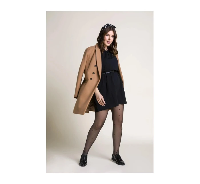 Dámské punčochové kalhoty Xenia Puntina Plus Size Code 169 Černá vzor - Gabriella Dámské punčochové kalhoty Xenia Puntina Plus Size Code 169 Černá vzor - Gabriella