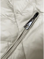 Dámská  bunda pro přechodné období  (LU-2201) ecru - Glakate