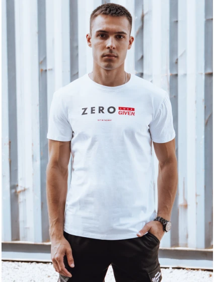 Pánské tričko s potiskem bílé Dstreet model 21978257 - FashionStreet