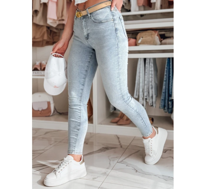 Dámské džínové úzké kalhoty VISBAN blue FashionStreet UY2487