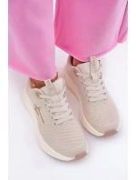 Sportovní Boty Tenisky Dámské Big Star model 21692203 HIPOLY SYSTEM Béžové - Big Star Shoes