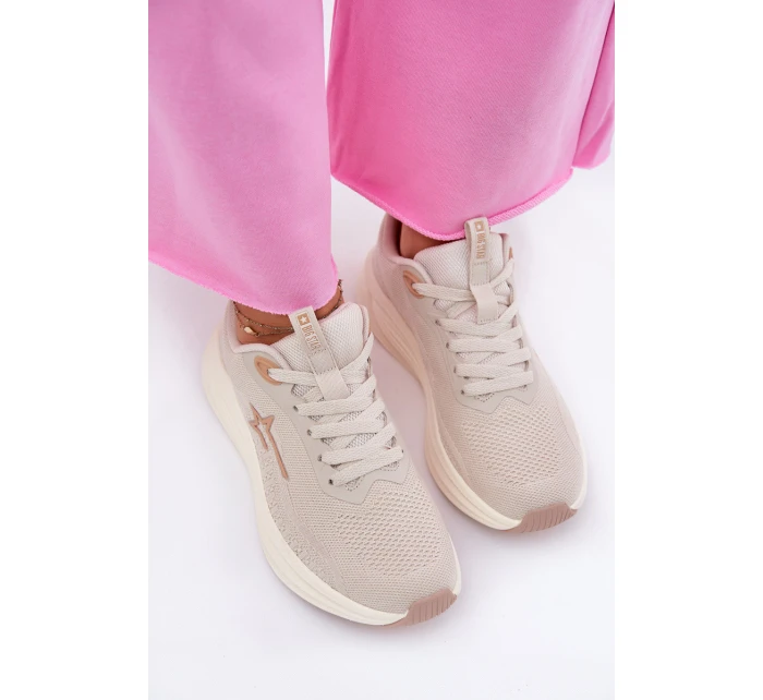 Sportovní Boty Tenisky Dámské Big Star model 21692203 HIPOLY SYSTEM Béžové - Big Star Shoes
