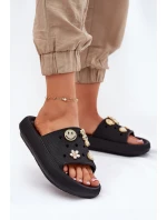 Dámské Pěnové Sandály S Černé model 21697207 - VINCEZA