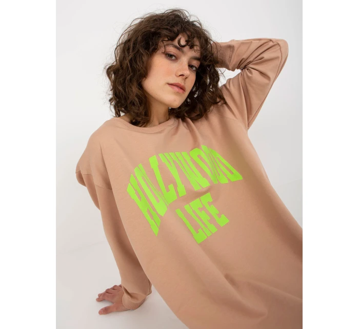 Halenka VI BL model 20742202 béžová a růžová - FPrice Halenka VI BL model 20742202 béžová a růžová - FPrice