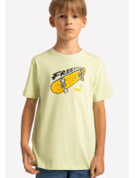 Volcano Regular T-Shirt T-Fonter Junior B02412-S22 Seledyne