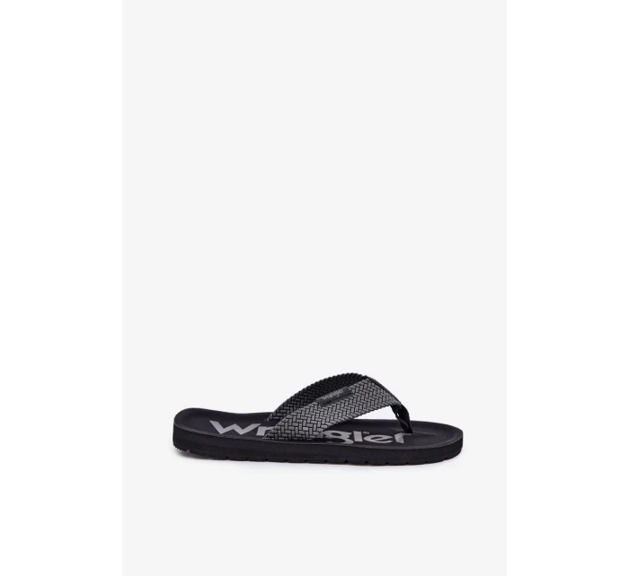 Pánské žabky WRANGLER ZANE FLIPFLOP MEN LOW – šedé Pánské žabky WRANGLER ZANE FLIPFLOP MEN LOW – šedé