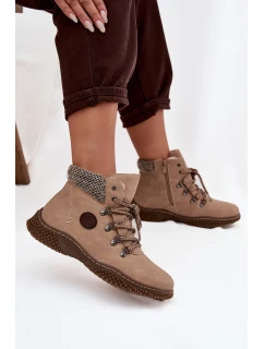 Zateplené dámské trapery Zenaya – béžové