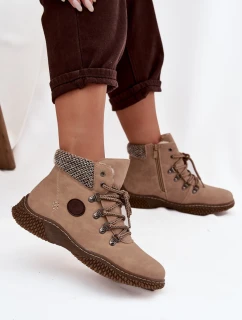 Zateplené dámské trapery Zenaya – béžové