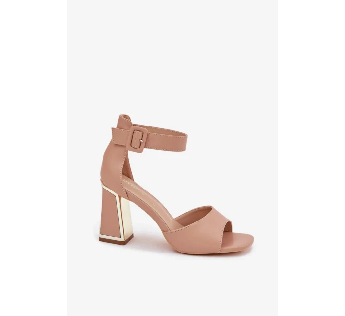 Sandály na podpatku  model 214392 Step in style