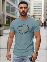 Pánská košile s potiskem FashionStreet NX5085R Pánská košile s potiskem FashionStreet NX5085R