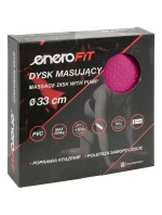 SENSOMOTOR CUSHION DISK S PUMPIČKOU 33CM RŮŽOVÝ ENERO FIT