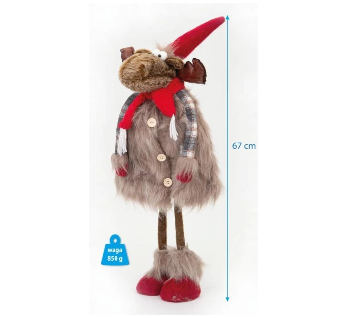 Slavnostní dekorativní sobi 62-67CM dětské