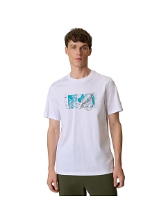 Pánské tričko 4F M2823 bílé 4FWSS26TTSHM2823 10S