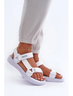 Dámské Sandály Big Star bílé FF274A603