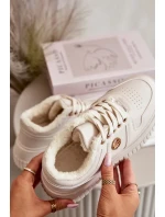 Tenisky Sportovní Boty Dámské Zateplené Na Masivní Podešvi Béžové Verissha Tenisky Sportovní Boty Dámské Zateplené Na Masivní Podešvi Béžové Verissha