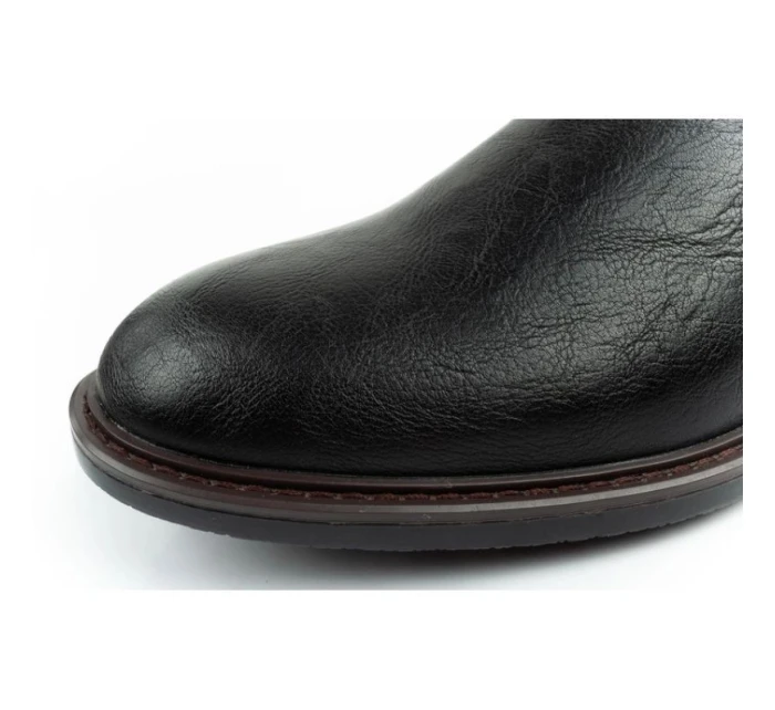 Wrangler Randy pánské boty sable boty elegantní módní slip-on černé