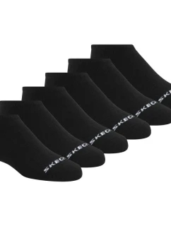 Skechers 6pk Core Lowcut Lg Socks S118209-BLK Black 35-38