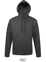 SOL'S Snake Unisex mikina s kapucí 25.7101 dark grey