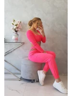 Sada s halenkou top růžová neonová Sada s halenkou top růžová neonová