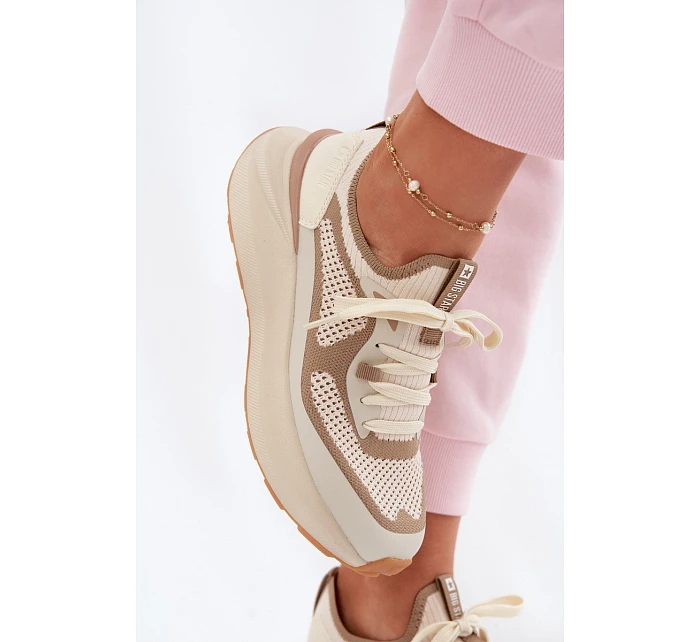 Dámské Sportovní Boty Big Star TT274571 HI-POLY SYSTEM Béžové Dámské Sportovní Boty Big Star TT274571 HI-POLY SYSTEM Béžové