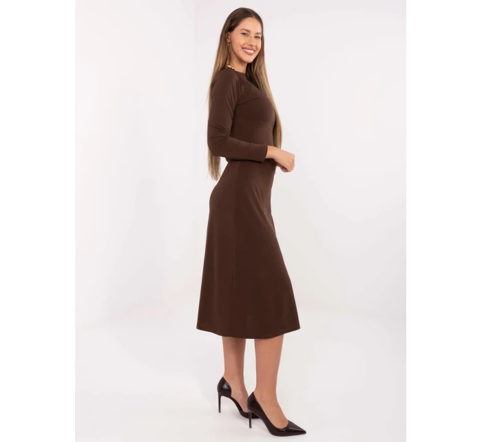 Šaty IT SK 21900.00 hnědá Šaty IT SK 21900.00 hnědá