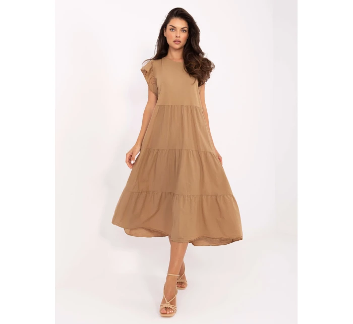 Sukienka TW SK BI 6 model 21204733 camelowy - FPrice