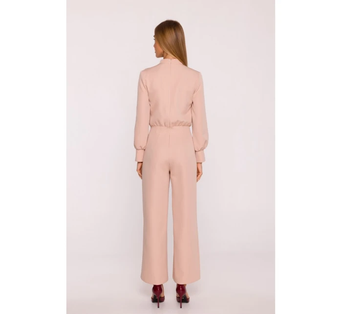 M879 Kombinéza se stojáčkem - béžová