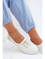 Dámské tenisky LCW-26-02-4043 bílo-zlaté - Lee Cooper