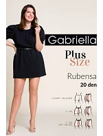 RUBENSA 5-SHORT punčocháče XXL
