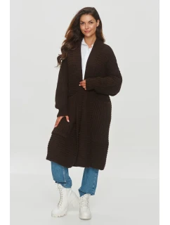 Svetr na zapínání model 201792 Makadamia