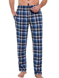Pyžamové kalhoty Willy modré káro