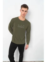 Vamp - Pánské bavlněné pyžamo s manžetami 21965 - Vamp