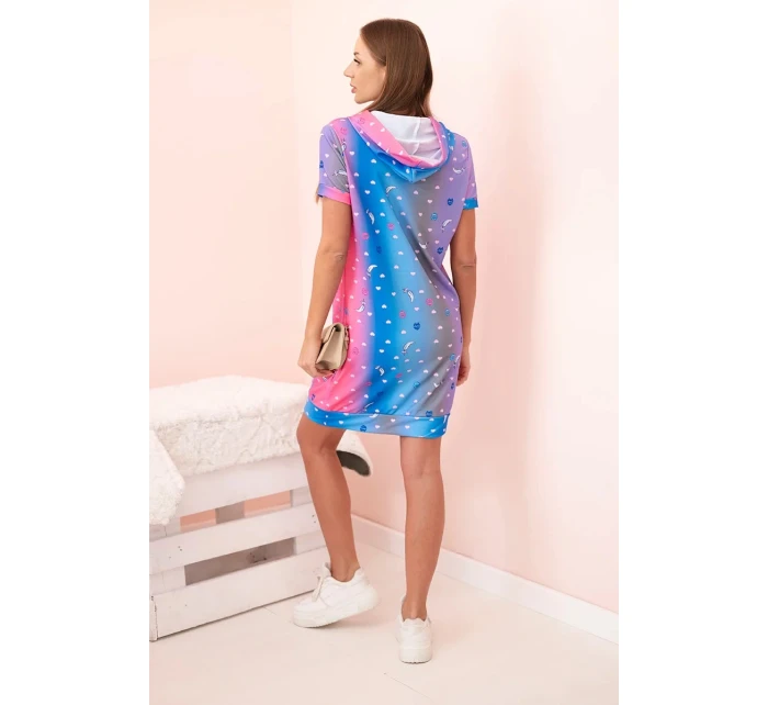 Dámské šaty na ramínkách s ozdobnými model 21223996 béžová - K-Fashion