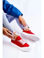 Dámské Tenisky na platformě Červené Comes Dámské Tenisky na platformě Červené Comes