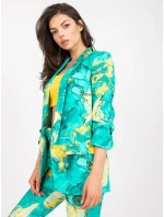 Dámské sako DHJ MA 7684A 1.22X tyrkysové