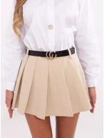 Sukně DHJ SD model 21888828 béžová - FPrice
